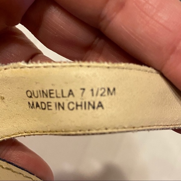 Kelsi Dagger Quinella Wedge Espadrille Size 7.5 - Picture 9 of 9